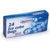 Generic 24 Disposable Clear Ice Cube Bags Ice Cube Maker
