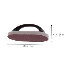 Baluue Sponge Brush Handle Set 2 Pieces Descaling Sponge Pad Brush for Kitchen Bathroom Oven Cleaning Australian Random Color