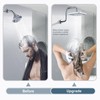 BRIGHT SHOWERS 13 Inch Shower Head Extension Arm with Flange