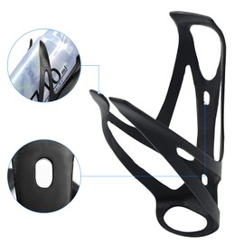 RICYRLK Carbon Fiber Water Bottle Cages 21g Lightweight Bicycle Bottle Holder Bike Cages Brackets Road MTB Bicycle Path Cycling Parts (Style-2 Matt 2pcs)