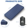OUTSKIRT Ultralight Self Inflating Sleeping Pad, 4" Thick Camping Mattress