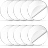 Gartful Clear Acrylic Discs - 6 inch, 10 Pieces Round