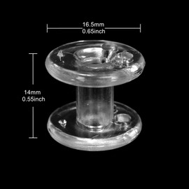 Ruimou 20Pcs Pleated Shade Hold Downs Spool Tensioner for Window Covering Hardware Cord Retainer RV Day/Night Shades