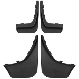 BOXI Set of 4 Front and Rear Side Mud Flaps Splash Guards Compatible for Smart Fortwo 2008 2009 2010 2011 2012 2013 2014 2015 L3 1.0L Coupe Convertible 2-Door