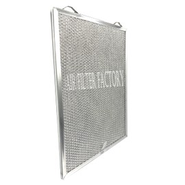2-PACK Air Filter Factory 11-7/8 X 15-3/16 X 3/8 Range Hood Aluminum Grease Filters
