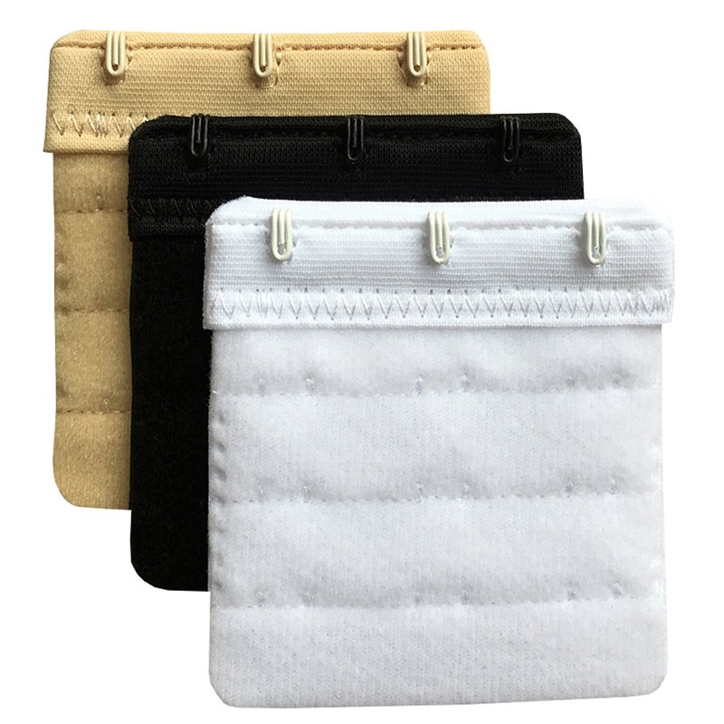 Chanie Women Pack of 3 Soft Comfortable 3 Hooks Bra