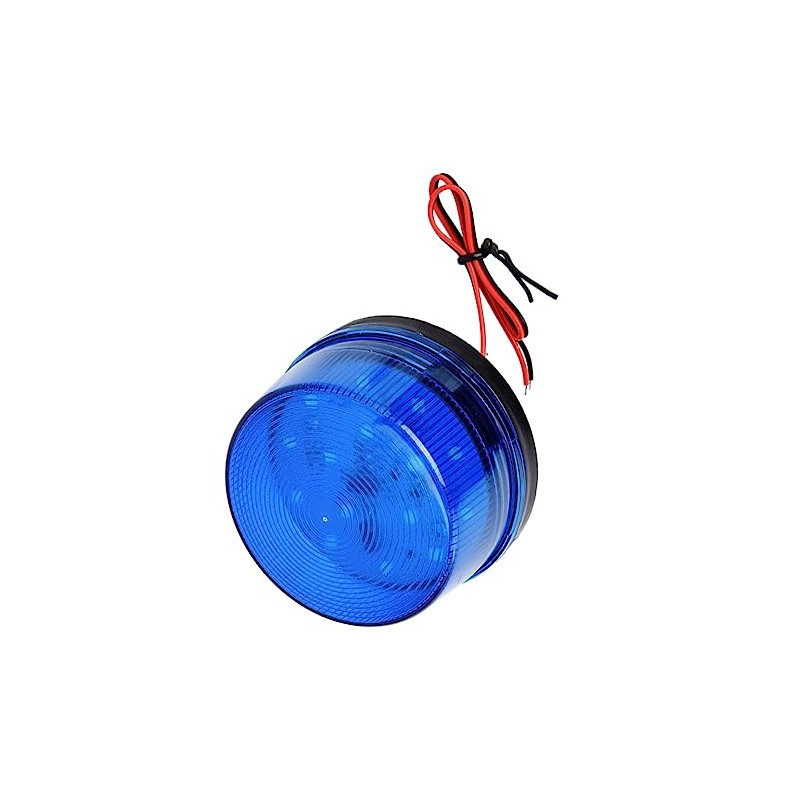 12V LED Strobe Beacon Emergency Alarm Warning Flashing Light Energy
