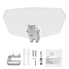 Upgraded Motorcycle Windshield Extender - Heavy Duty Universal PVC Wind