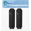 2-Pack BBQ Grill Heat Shield Plate Tent Replacement Parts for
