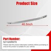 FZJDSD Chrome Front Bumper Impact Absorber Reinforcement Bar Compatible with