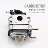 753-06258A Carburetor Kit Replacement for Ryobi RY252CS RY253SS RY251PH RY254BC