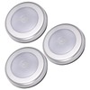 3Pcs Wireless PIR Automatic Motion Sensor Night Light 6 LED