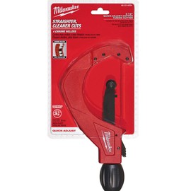 Milwaukee 48-22-4254 3-1/2" Quick Adjust Copper Tubing Cutter
