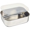 Sudokyo SUS430 18-0 Stainless Steel Square Freezer, Large