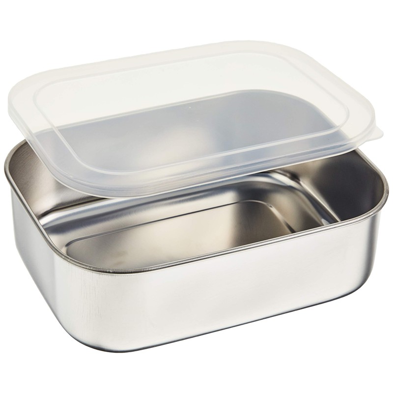 Sudokyo SUS430 18-0 Stainless Steel Square Freezer, Large