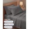 Twin 4 Piece Sheet Set - Comfy, Breathable & Cooling