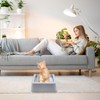 Stainless Steel Reusable Litter Tray Compatible with Petsafe Scoop-Free Self-Cleaning