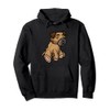 Border Terrier Stuffed Animal Dog Pullover Hoodie