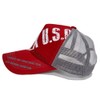 Avilex Mesh Cap AX3900 English Logo Hat Cap Avilex, red,