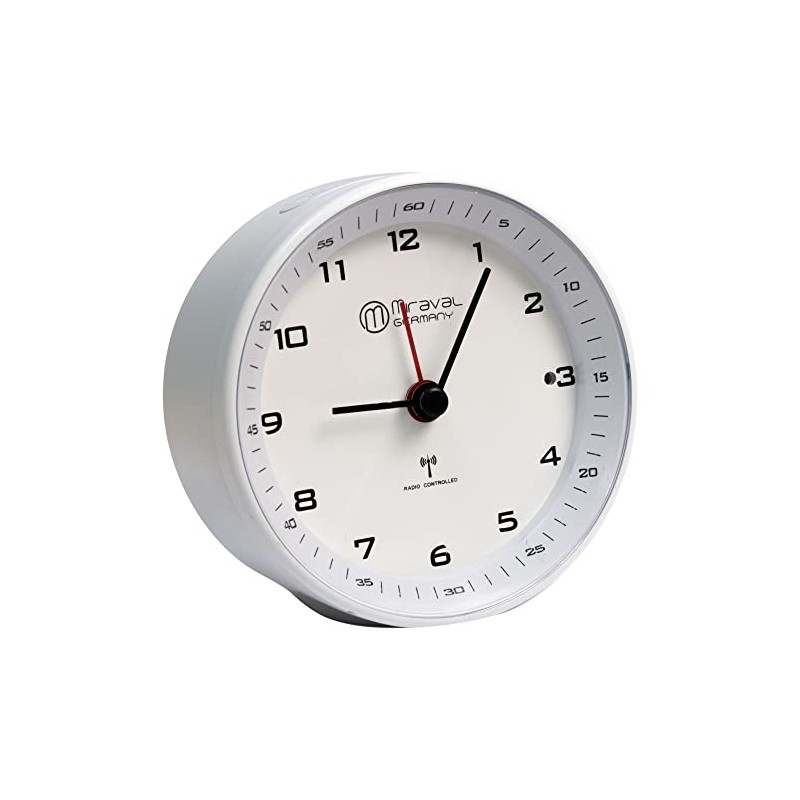 Miraval Premiumline DCF77 Wireless Alarm Clock Travel Alarm Clock Analogue