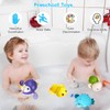 Pack of 4 Baby Bath Toys, Baby Water Toy, Bath