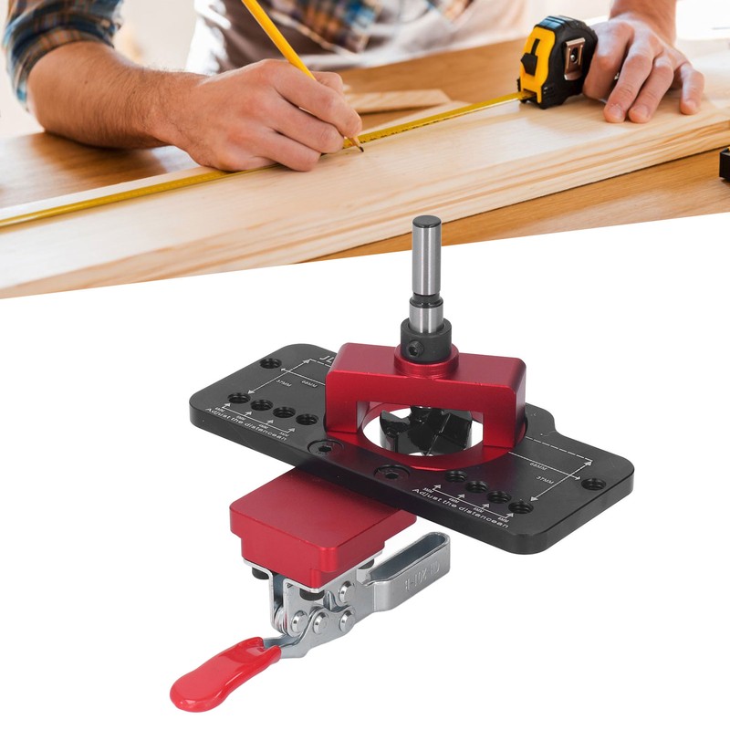 35mm Hinge Jig Drilling Hole Puncher Aluminum Alloy Hinge Jig