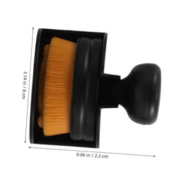 PACKOVE Soft Facial Cleansing Brush Shaped Exfoliator for Gentle Deep Cleaning Enhanced Absorption and Skin Brightening for All Skin Types