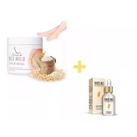 Limpieza profunda arroz Kit Exfoliante Arroz + Suero Arroz Antimanchas