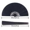 STHUAHE 2PCS Large Rave Fan Folding Hand Fan Clap Popping