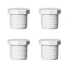 Ozmosis 0.75" PVC Male Thread Plug Pipe Pressure Fitting, schedule