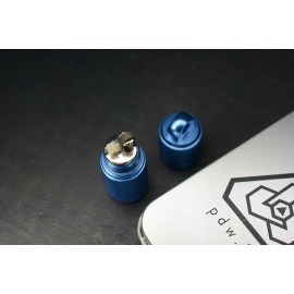 NEW Prometheus Design Werx AL-FS Blue Survival Lighter Aluminum