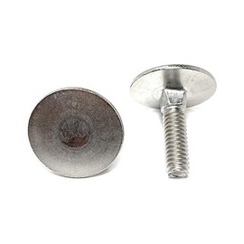 (10) 5/16-18x1-1/4 Stainless Steel Elevator Bolt Square Neck (1-3/16 Diameter Head) 18-8