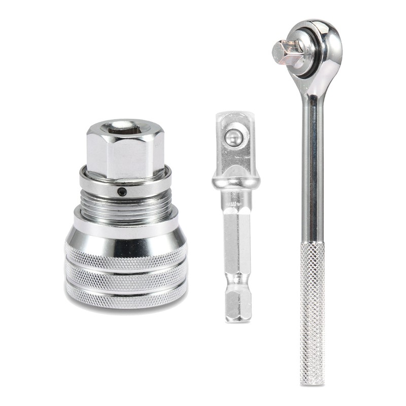 Universal Socket Wrench Set 10‑19mm 3/8 Adapter Adjustable Socket Spanner