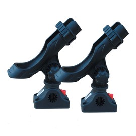 Brocraft 2Pcs Power Lock Fully Adjustable Rod Holder