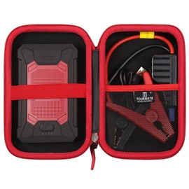 Tourmate Hard Case applicable YABER Car Battery Jump Starter,Travel Case for Portable Car Jump Starter, Storage Case (Only Case) (Black + Red)