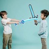 6 Pack Inflatable Pixel Weapons Set,6 Styles Inflatable Sword PVC
