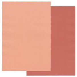 Groovi Coloured Parchment Paper: Nutmeg & Peach A4 x 10 Sheets