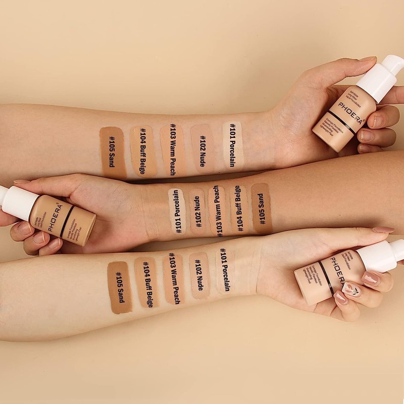 Noble Gifts - Foundation, Full Coverage Foundation, Soft Matte, Oil