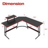 Homall L Shaped Gaming Desk Computer Corner Desk PC Gaming