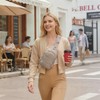 TOPEAST - Bolsos cruzados antirrobo para mujer, bolso pequeño para