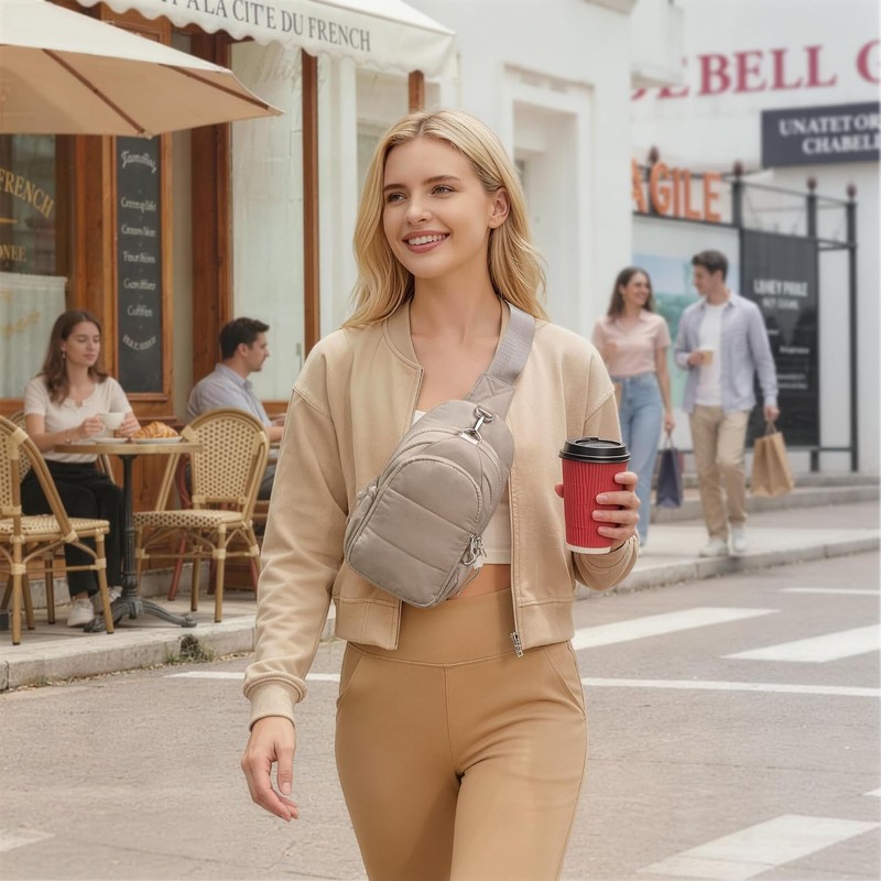 TOPEAST - Bolsos cruzados antirrobo para mujer, bolso pequeño para