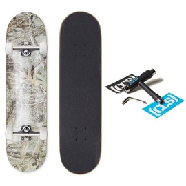 [CCS] Social Camouflage Embossed Skateboard Complete - Realtree Edge - 8.50"