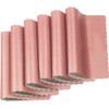 Paper Placemats - Disposable - Scalloped Edge (Pink, 100)