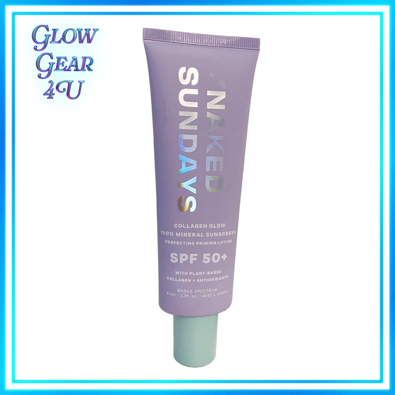 Naked Sundays Collagen Glow Mineral Sunscreen SPF50+ Set