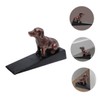 OSALADI Creative Dog Shaped Door Stopper Heavy Duty Cast Iron