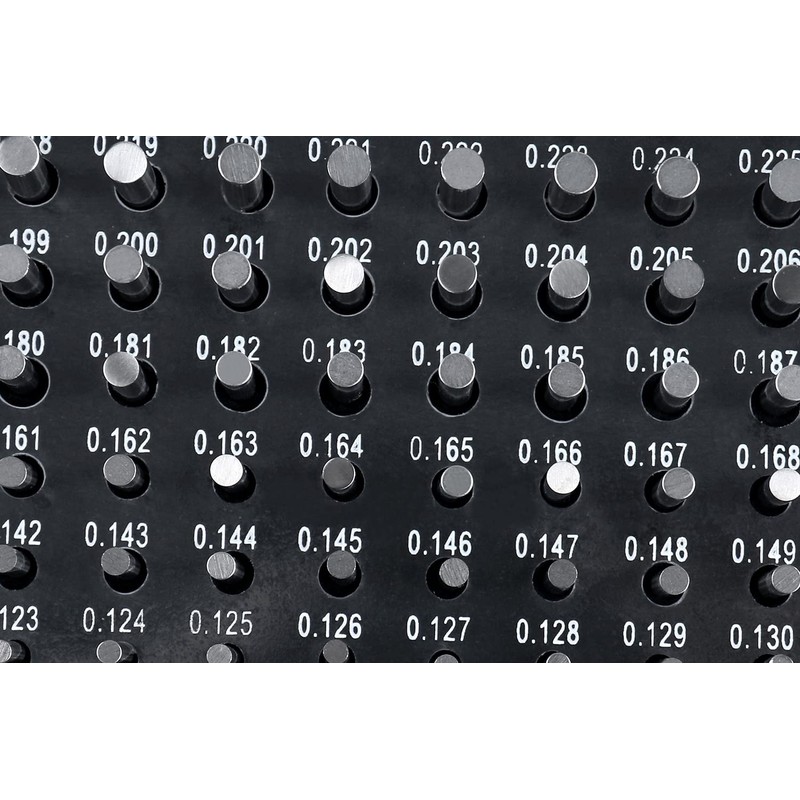 Accusize Industrial Tools - 190 Pc Precision Minus Class ZZ