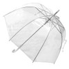 Jollybrolly Susino Clear Dome Umbrella in White