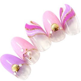 Narity! Gel Nail Stepless Gel 143 Lavender 0.2 oz (7 g)