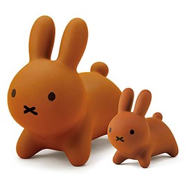Ides 06626 Bruna Bonbon Inflatable Rabbit, Mini, Brown, PVC