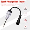 AutoWanderer Tool 9Pcs Engine Compression Tester Kit with Spark Plug